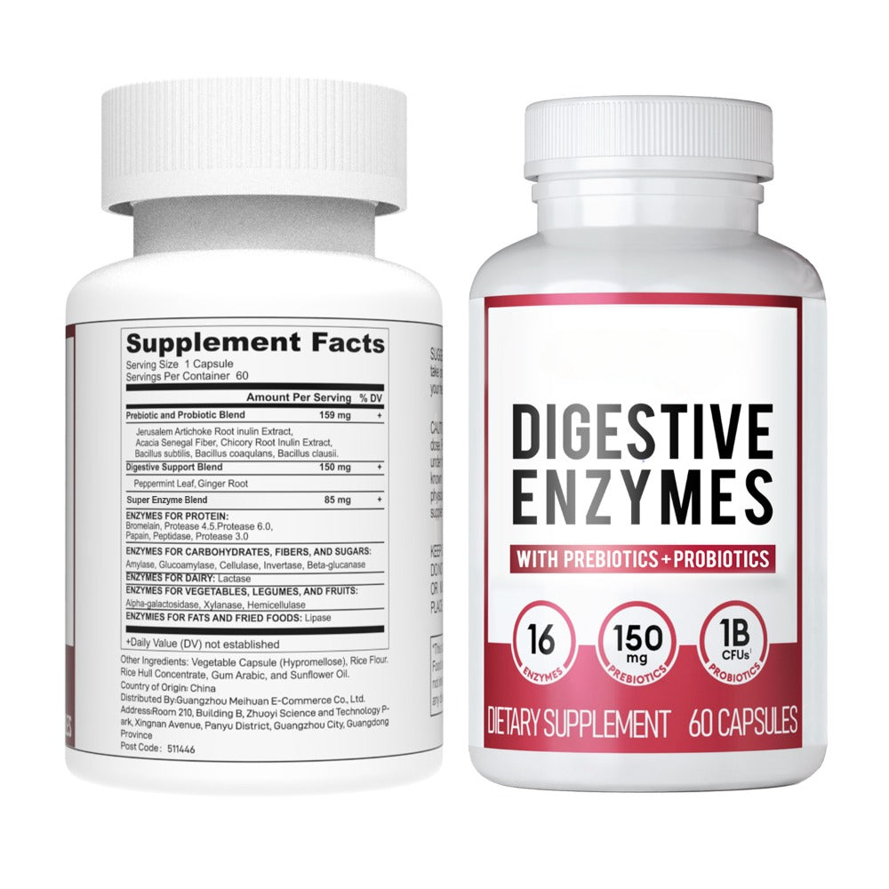 LUMARRO™  - DIGESTIVE ENZYMES 60CT + 60B PROBIOTIC 30CT