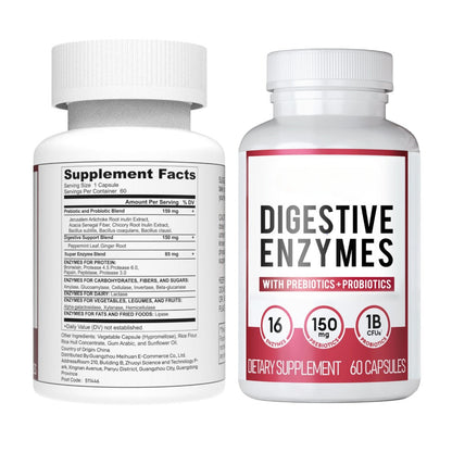LUMARRO™  - DIGESTIVE ENZYMES 60CT + 60B PROBIOTIC 30CT