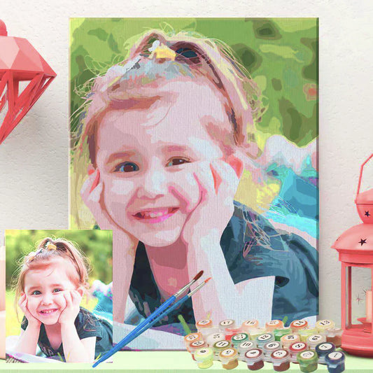 LUMARRO™   - PERSONALIZED PAINT BY NUMBERS KIT